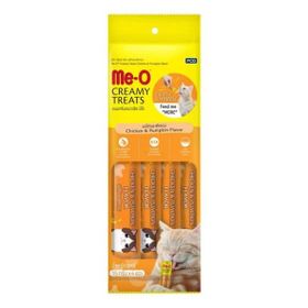 Me-O Tavuklu Bal Kabaklı Krema 4x15 gr Kedi Ödül Maması