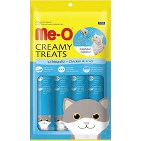 Me-O Tavuklu Ciğerli Tamamlayıcı 4x15 gr Kedi Besini