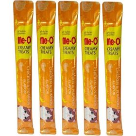 Me-O Tavuklu ve Balkabaklı 5x15 gr Kedi Ödül Maması