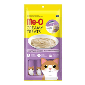 Me-O Ton Balıklı Deniz Taraklı Kremalı 80 gr Kedi Ödül Maması