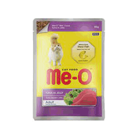 Me-O Ton Balıklı Jöleli Pouch Yetişkin 80 gr Kedi Yaş Maması
