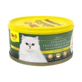 Me-O Ton Balıklı Sebzeli Tahılsız 80 gr Yetişkin Konserve Kedi Maması