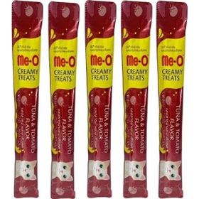 Me-O Ton Balıklı ve Domatesli 5x15 gr Kedi Ödül Maması