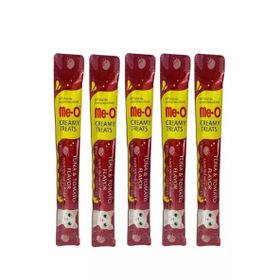 Me-O Ton Balıklı ve Domatesli 5x15 gr Kedi Ödül Maması