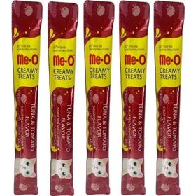 Me-O Ton Balıklı ve Domatesli 5x15 gr Kedi Ödül Maması