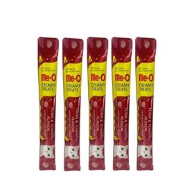 Me-O Ton Balıklı ve Domatesli 5x15 gr Kedi Ödül Maması