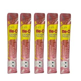 Me-O Ton Balıklı ve Katsuo Balıklı Likit 5x15 gr Kedi Ödül Maması