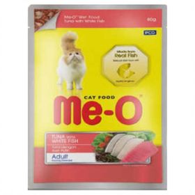 Me-O Ton ve Alabalıklı Çubuklu Jöleli 80 gr Yaş Kedi Maması