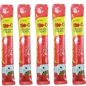 Me-O Yengeçli Kedi Likit 5x15 gr Kedi Ödül Maması