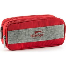 Me Slazenger Gri Kırmızı 23157 Traveller Kalem Çantası