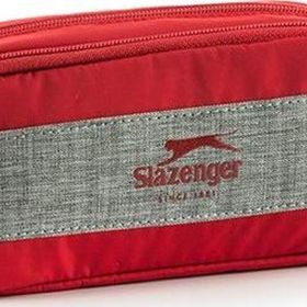 Me Slazenger Gri Kırmızı 23157 Traveller Kalem Çantası