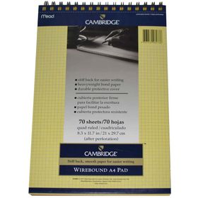 Mead A4 70 Yaprak Kareli Defter