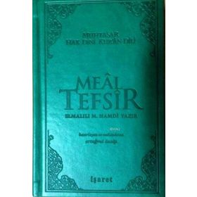 Meal Tefsir - Muhtasar Hak Dini Kur’an Dili Mavi Renkte Ciltli - Elmalılı Muhammed Hamdi Yazır