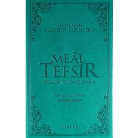 Meal Tefsir - Muhtasar Hak Dini Kur’an Dili Mavi Renkte Ciltli - Elmalılı Muhammed Hamdi Yazır