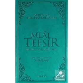 Meal Tefsir - Muhtasar Hak Dini Kur’an Dili Mavi Renkte Ciltli - Elmalılı Muhammed Hamdi Yazır