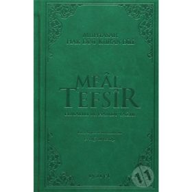 Meal Tefsir - Muhtasar Hak Dini Kur’an Dili Yeşil Renk - Elmalılı Muhammed Hamdi Yazır