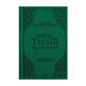 Meal Tefsir - Muhtasar Hak Dini Kur’an Dili Yeşil Renk - Elmalılı Muhammed Hamdi Yazır