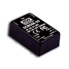 Mean Well DCW08B-12 8W 12V-12V 335mA DC-DC Dönüştürücü