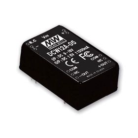 Mean Well DCW12A-05 12W 5V-5V 1200mA DC-DC Dönüştürücü