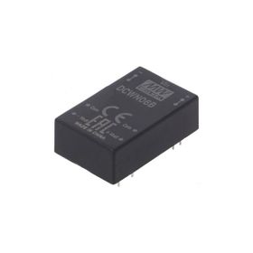 Mean Well DCWN06B-12 6W 18-36VDC +-12VDC 250mA DIP Regüleli Çift Çıkışlı İzole Dönüştürücü