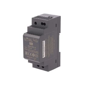 Mean Well DDR-30G-12 30W 9-36VDC 12VDC Tek Çıkışlı Ray Montajlı Dönüştürücü