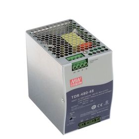 Mean Well DRS-480-48 48V DC 10A Hepsi Bir Arada DIN Raylı Akıllı Güvenlik Güç Kaynağı