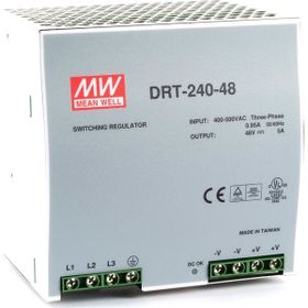 Mean Well DRT-240-48 240W 48V 5A Ray Montaj Led Sürücü
