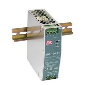 Mean Well EDR-120-24 150W Dın Ray A Class Power Supply