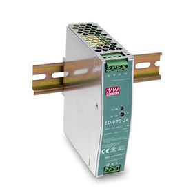 Mean Well EDR-75-12 75 W 12 V 6.3 A Ray Montaj Led Sürücü