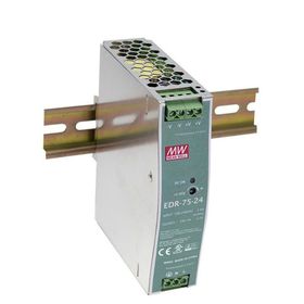 Mean Well EDR-75-24 24VDC 3.2 A Ray Montaj Güç Kaynağı