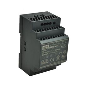 Mean Well HDR-60-12 54W Yeni Seri Ray Montaj