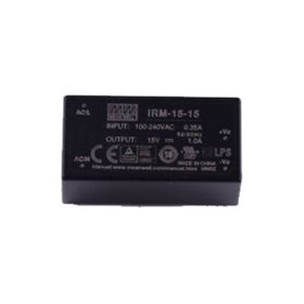Mean Well IRM-15-15 15 W Tek Çıkışlı Kapsüllenmiş Güç Kaynağı