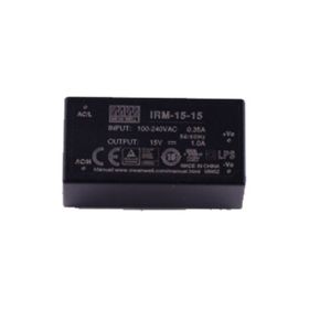 Mean Well IRM-15-15 15 W Tek Çıkışlı Kapsüllenmiş Güç Kaynağı