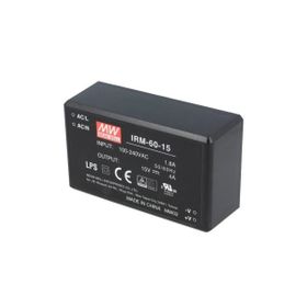 Mean Well IRM-60-15 60 W Tek Çıkışlı Kapsüllenmiş Güç Kaynağı