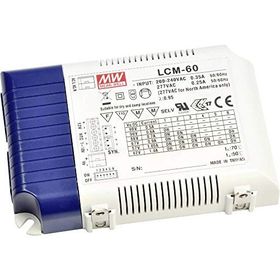 Mean Well LCM-60 60.3W 2V-90V/2V-42V 500-1400mA Sürücü
