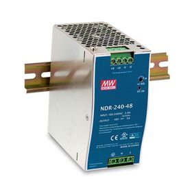Mean Well NDR-240-48 240W 48V 5A Ray Montaj Led Driver