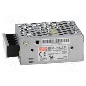 Mean Well RS-15-24 15W 24V 0.625A Kutulu Led Sürücü