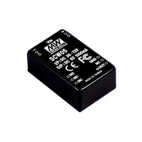 Mean Well SCW05E-12 5W İzole Dönüştürücü