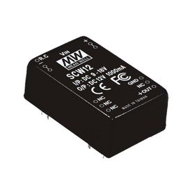Mean Well SCW12B-15 12W İzole Dönüştürücü