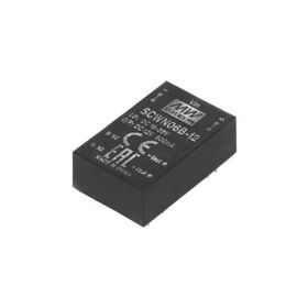 Mean Well SCWN06B-12 6W 18-36VDC 12VDC 500mA DIP Regüleli Tek Çıkışlı İzole Dönüştürücü