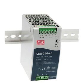 Mean Well SDR-240-48 240W Endüstriyel DIN Ray Power Supply