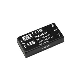 Mean Well SKA15B-05 15W 5V 300-3000mA DC-DC Dönüştürücü