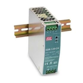 MeanWell EDR-120-24 Tek Faz Ray Montaj Güç Kaynağı