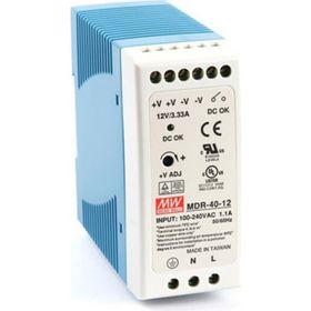 MeanWell MDR-040-12 12VDC 3.33AMP Dın Rail Güç Kaynağı