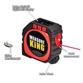 measure BD-0044 DY-SM-001 King 3 Fonksiyonlu Lazer Mezura