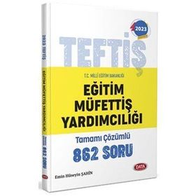 MEB Teftiş Müfettişliği Yardımcılığı Tamamı Çözümlü 862 Soru - Data Yayınları