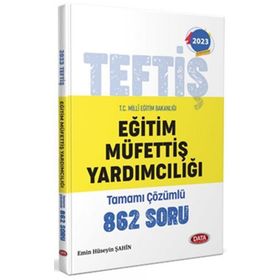 MEB Teftiş Müfettişliği Yardımcılığı Tamamı Çözümlü 862 Soru - Data Yayınları