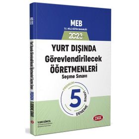 MEB Yurt Dışında Görevlendirilecek Öğretmenleri Seçme Sınavı Premium 5 Deneme - Data Yayınları