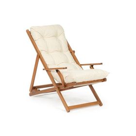 Mebel Stil Monaco 3 Kademe Kollu Minderli Şezlong