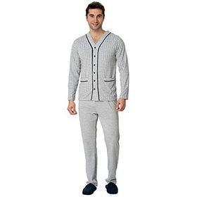 Mecit 22767 Gri Erkek Pijama Takımı